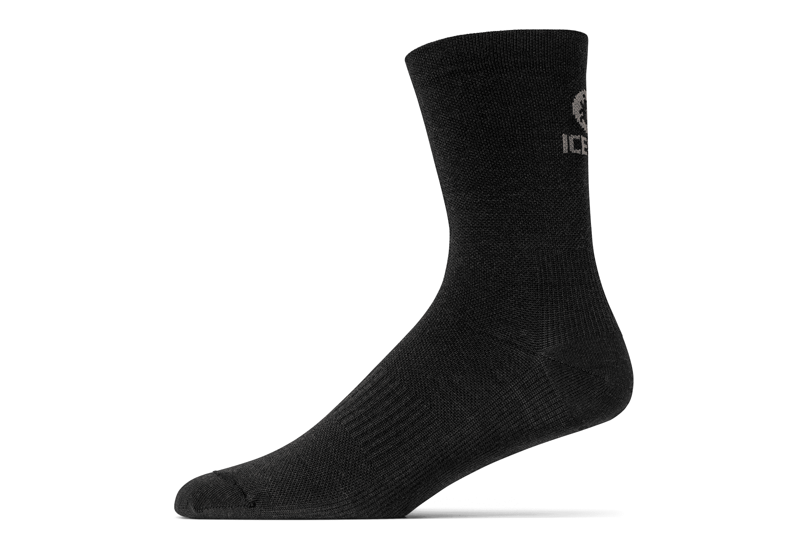 Light Merino Sock - Black