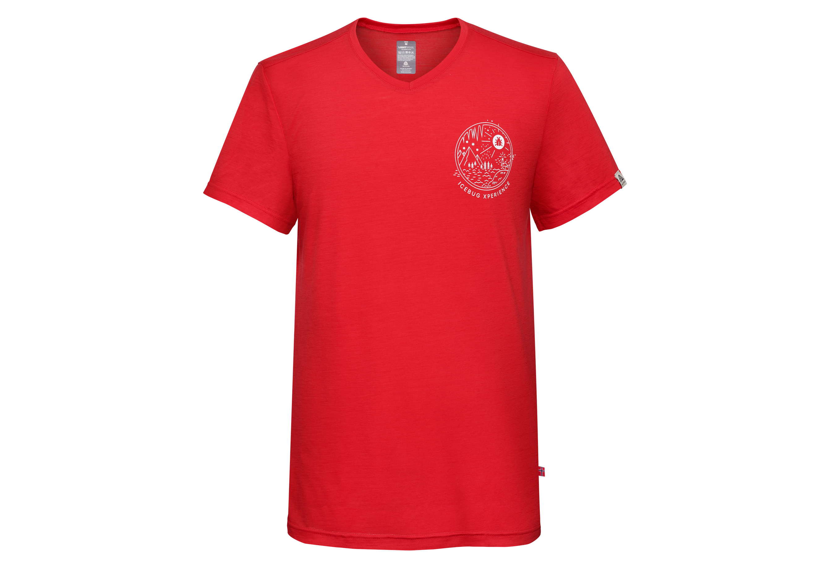 Merino Shirt IX Men - High Rise Red
