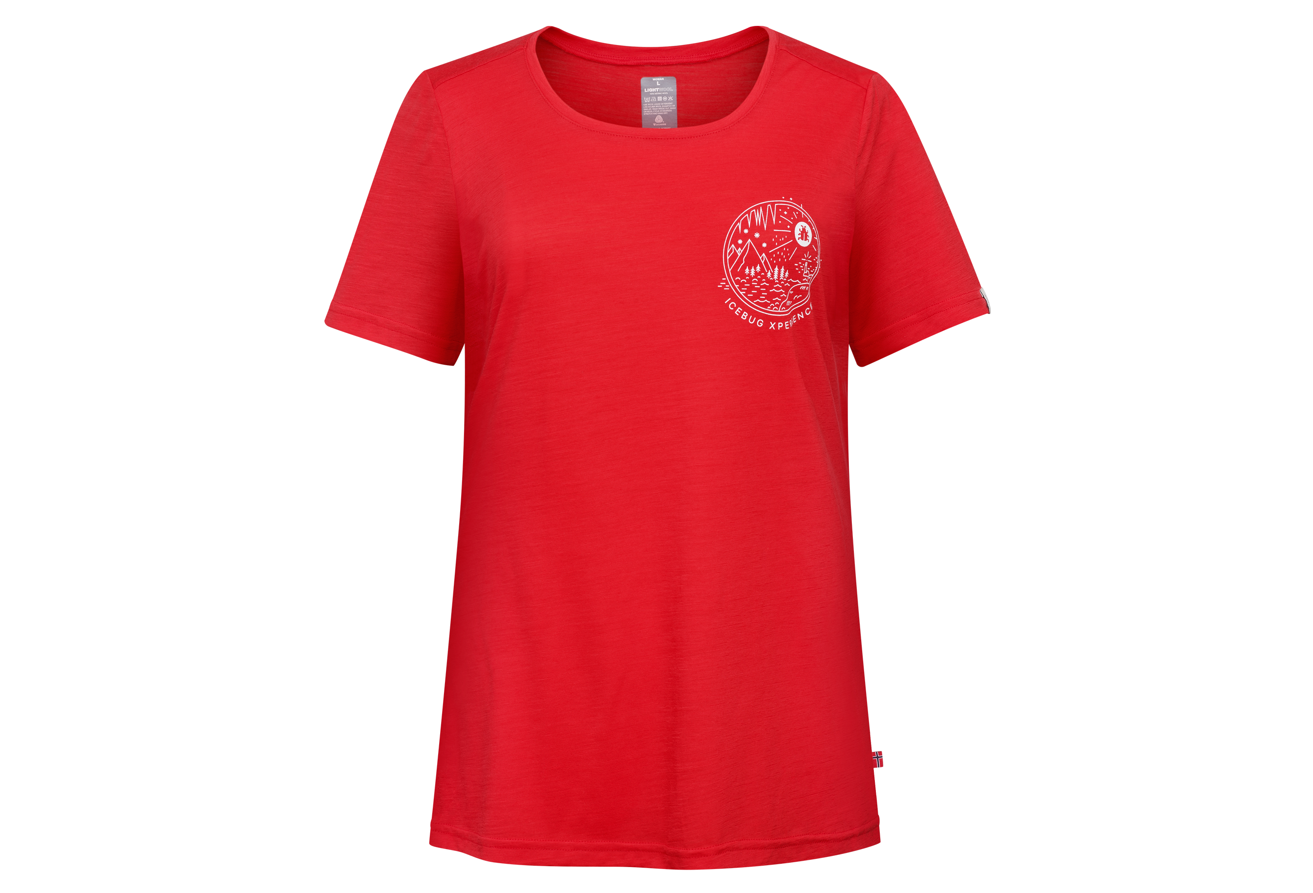 Merino Shirt IX Women - High Rise Red